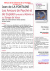 Research paper thumbnail of 2021 - Les Amours de Psyche et de Cupidon précédé de Adonis et Le Songe de Vaux, éd. céline Bohnert, Patrick Dandrey et Boris Donné, Paris, Gallimard, 2021.