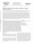 Research paper thumbnail of Intrapartum GBS screening and antibiotic prophylaxis: a European consensus conference