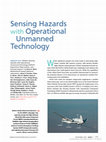 Research paper thumbnail of Sensing Hazards with Operational Unmanned Technology