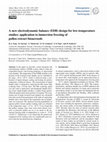 Research paper thumbnail of A new electrodynamic balance (EDB) design for low-temperature studies: Application to immersion freezing of pollen extract bioaerosols