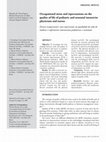 Research paper thumbnail of Occupational stress and repercussions on the quality of life of pediatric and neonatal intensivist physicians and nurses