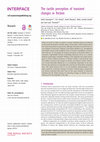 Research paper thumbnail of The tactile perception of transient changes in friction