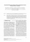 Research paper thumbnail of Experimental Design and Collection of Brain and Respiratory Data for Detection of Driver's Attention