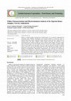 Research paper thumbnail of Pollen Characterization and Physicochemical Analysis of Six Nigerian Honey Samples; Test for Authenticity