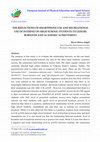 Research paper thumbnail of The Reflections of Smartphone Use and Recreational Use of Internet by High School Students to Leisure Boredom and Academic Achievement