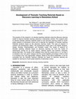 Research paper thumbnail of Development of Thematic Teaching Materials Based on Discovery Learning in Elementary School