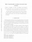 Research paper thumbnail of Effect of superthermality on nonlinear electrostatic modes in plasmas