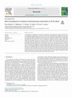 Research paper thumbnail of Micro-mechanism of evolution of microstructure and texture in Ni-Fe alloys