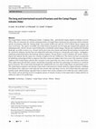 Research paper thumbnail of The long and intertwined record of humans and the Campi Flegrei volcano (Italy