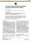 Research paper thumbnail of A Chebyshev spectral method for the solution of nonlinear optimal control problems