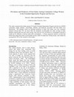 Research paper thumbnail of Prevalence and Predictors of Fruit Intake Among Community College Women in the Extended Opportunity Program and Services