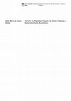 Research paper thumbnail of Tourism in the People’s Republic of China: Policies and Economic Development