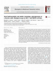 Research paper thumbnail of Novel hydroxyamides and amides containing d-glucopyranose or d-fructose units: Biological assays in MCF-7 and MDST8 cell lines