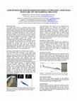 Research paper thumbnail of Dune Erosion and Sand Bar Migration During a Storm Event: Large-Scale Wave Flume Test and Numerical Simulation