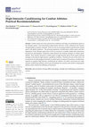 Research paper thumbnail of High-Intensity Conditioning for Combat Athletes: Practical Recommendations