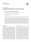 Research paper thumbnail of Association Rule Hiding Based on Intersection Lattice