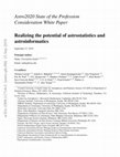 Research paper thumbnail of Realizing the potential of astrostatistics and astroinformatics