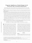 Research paper thumbnail of Prognostic significance of serial changes in left ventricular mass in essential hypertension