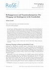 Research paper thumbnail of Reifungsprozesse und Transitionskompetenz: Der Übergang vom Kindergarten in die Grundschule