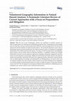 Research paper thumbnail of Volunteered geographic information in natural hazard analysis