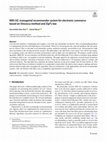 Research paper thumbnail of MRS OZ: managerial recommender system for electronic commerce based on Onicescu method and Zipf’s law