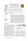 Research paper thumbnail of Effect of extracted Lipopolysaccharides of Salmonella typhimurium on chicken immunity