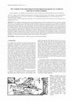 Research paper thumbnail of The evolution of the mineralogical and petrophysical properties of a weathered limestone in southern Belgium