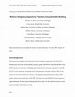 Research paper thumbnail of MoDeLS: Designing supports for teachers using scientific modeling