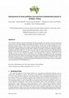 Research paper thumbnail of Assessment of noise pollution sourced from entertainment places in Antalya, Turkey