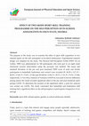 Research paper thumbnail of Effect of Two Mode Sport Skill Training Programme on the Self-Perception of In-School Adolescents in Osun State, Nigeria