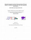 Research paper thumbnail of Horizontal Ampoule Growth and Characterization of Mercuric Iodide at Controlled Gas Pressures for X-Ray and Gamma Ray Spectrometers (DOE NEER Grant Number 00ID13919)