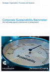 Research paper thumbnail of Corporate Sustainability Barometer 2010: Wie nachhaltig agieren Unternehmen in Deutschland?