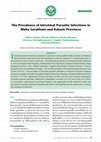 Research paper thumbnail of The Prevalence of Intestinal Parasitic Infections in Maha Sarakham and Kalasin Provinces