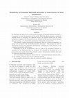 Research paper thumbnail of Sensitivity of Gaussian Bayesian networks to inaccuracies in their parameters