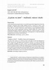 Research paper thumbnail of „Czyściec na ziemi” – możliwość, natura i skutki