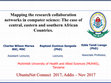 Research paper thumbnail of Mapping the research collaboration networks in computer science: the case of central, eastern and southern African Countries