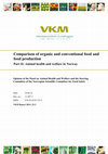 Research paper thumbnail of Comparison of organic and conventional food and food Production. Part I: Plant health and plant production