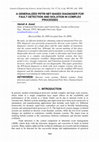 Research paper thumbnail of A Generalized Petri Net-Based Diagnoser for Fault Detection and Isolation in Complex Processes