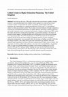 Research paper thumbnail of Higher education, economic inequality and social mobility: Implications for emerging East Asia