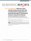 Research paper thumbnail of Corrigendum: Wharton’s jelly-derived mesenchymal stem cells combined with praziquantel as a potential therapy for Schistosoma mansoni-induced liver fibrosis