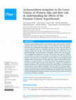 Research paper thumbnail of Archosauriform footprints in the Lower Triassic of Western Alps and their role in understanding the effects of the Permian-Triassic hyperthermal