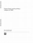 Research paper thumbnail of Climate change and fiscal policy: A report for APEC