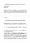 Research paper thumbnail of Analisando os comportamentos oculares durante a leitura