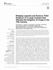 Research paper thumbnail of Bridging Legends and Science: Field Evidence of a Large Tsunami that Affected the Kingdom of Tonga in the 15th Century