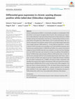 Research paper thumbnail of Differential gene expression in chronic wasting disease‐positive white‐tailed deer ( Odocoileus virginianus )