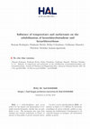 Research paper thumbnail of Influence of Temperature and Surfactants on the Solubilization of Hexachlorobutadiene and Hexachloroethane