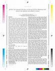 Research paper thumbnail of Effect of Indoor Air Pollution on Acute Respiratory Infection among Children in India