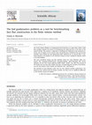 Research paper thumbnail of The Sod gasdynamics problem as a tool for benchmarking face flux construction in the finite volume method