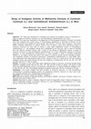 Research paper thumbnail of Study of Analgesic Activity of Methanolic Extracts of Cuminum Cyminum (L.) and Centratherum Anthelminticum (L.) in Mice