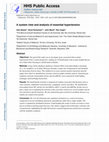 Research paper thumbnail of A system view and analysis of essential hypertension